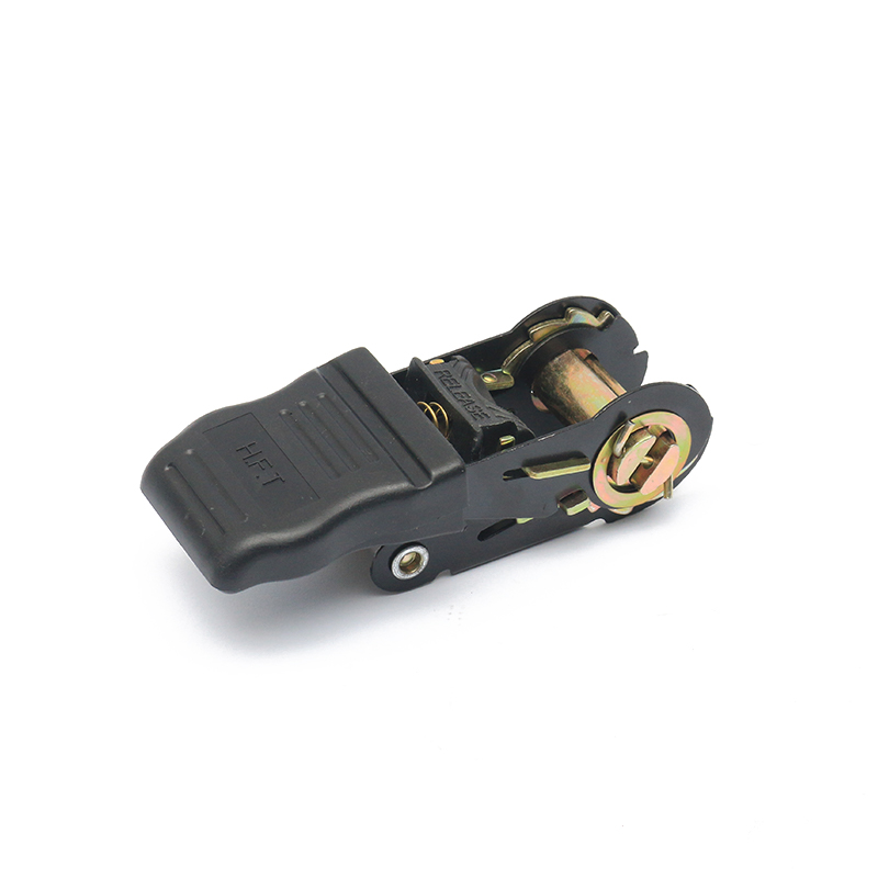 1 ইঞ্চি 25 মিমি*500 কেজি/1100 এলবিএস প্লাস্টিকের হ্যান্ডেল র‌্যাচেট বাকল হালকা ডিউটি ​​কার্গো র‌্যাচেট বাকল