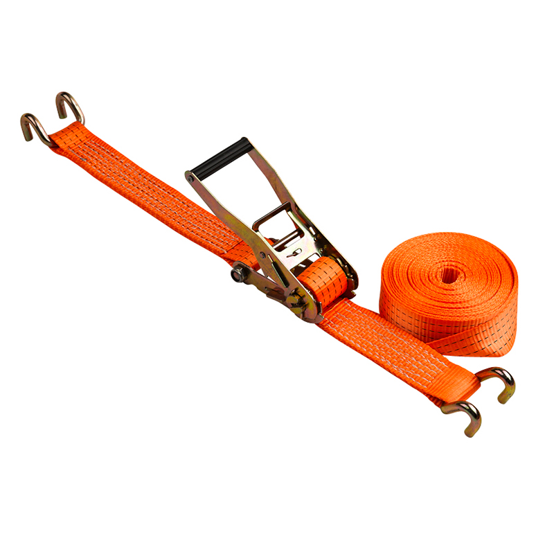 2 ইঞ্চি 50 মিমি*5 টি ইউ হুকের সাথে স্ট্র্যাপ টাই ডাউন স্ট্র্যাপ