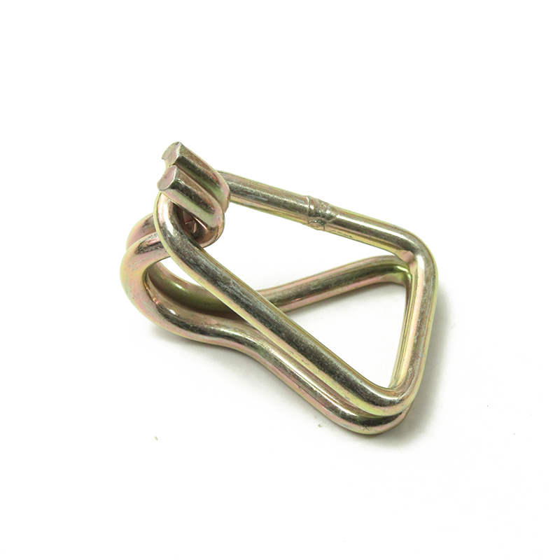 ডি রিং সহ 1.5 ইঞ্চি গ্যালভানাইজড স্ন্যাপ ডাবল জে হুক