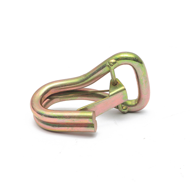 ল্যাচ হুক সহ 1.5 ইঞ্চি 2 টি গ্যালভানাইজড ডাবল জে হুক